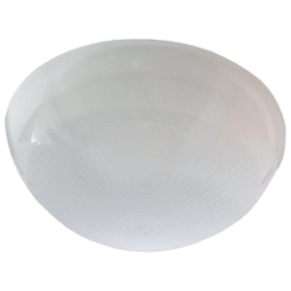Ecola Light GX53 LED ДПП 03-60-2 светильник "Сириус" Круг накладной IP65 1*GX53 матовый белый 220х220х100