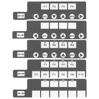 Лист с маркировкой клавиш для XBT RT500