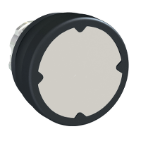 pushbutton head for harsh environment - grey - without marking