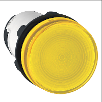 Сигнальная лампа 22 мм до 250В желтая