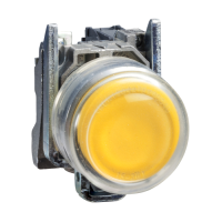 Кнопка с подсветкой ATEX - желтый - O 22 - 240В