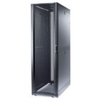 Шкаф NetShelter SX 48U, ширина 600 мм, глубина 1200 мм, черные боковые панели