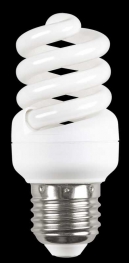 Лампа энергосберегающая спираль КЭЛ-FS Е27 9Вт 2700К Т2 ИЭК