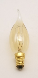РЕТРО лампа накаливания - foton lighting FL-Vintage C35 40W E14 свеча - 4657352605832