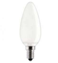 Лампа накаливания свечеобразная - GE 25C1/ FR/E14 91322