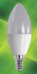 Светодиодная лампа - foton lighting FL-LED C37 5.5W E14 6400K - 4657352604750