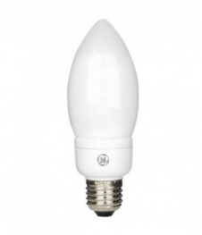 Лампа компактная люминесцентная (свечеобразная) - General Electric Candle T3 FLE11CDL/T3/827/E27 580lm 6000h -