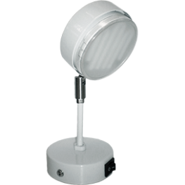 Ecola GX53 FT4173 светильник поворотный на среднем кроншт. белый 210х80
