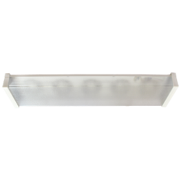 Ecola Light GX53 LED ДПО12-2х8-002 светильник прямоугольный накладной 5*GX53 матовый белый 638х165х70