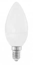 Лампа светодиодная "Свеча", 4W (E14), 3000K, 320lm, d=37