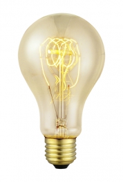 Декоративная лампочка, 1х60W (E27), Ø75, L138