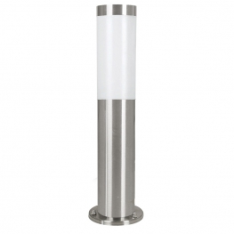 Уличный светильник напольный HELSINKI, 1х15W (E27),  H450, нерж. сталь
