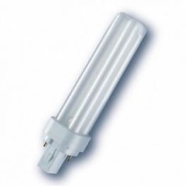 Osram лампа люминисцентная DULUX D 18W/840 (холодный белый 4000К) лампа G24d-2