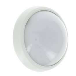 Светильник светодиодный ЖКХ пластик белый круг 12Вт IP65 серии PWD-LED EKF Proxima
