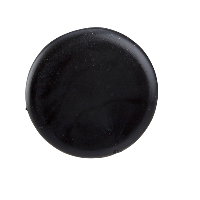 Вставка заглушка ПВХ черная, под диаметр отверстий 22 мм, в упаковке 50 шт