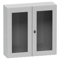 Шкаф S3D с прозрачной дверью 10х10х3