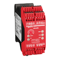 module XPSATR - Emergency stop and protective guard - 24V DC, time delay 30s