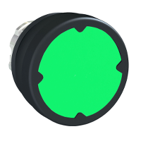 Головка кнопки 22 мм зеленая -40 