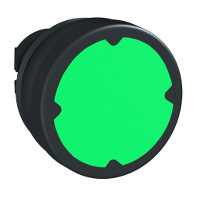 Головка кнопки 22 мм зеленая -40 