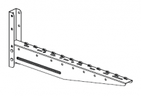 FC33833 - DKC Консоль оцинкованная сталь ML для проволочного лотка сборная 1.5х400мм