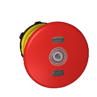 Головка кнопки 22 мм аварийной остановки 40мм с подсветкой триггерного действия