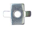 CM180600 - DKC Шайба оцинкованная сталь четырехлепестковая для соед.провол.лотка отв.7мм (М6х20)