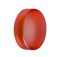 Линза для светосигнальной лампы 22 мм красная