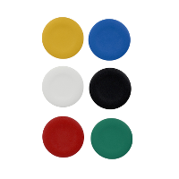 Колпачок толкателя для кнопки 22 мм 6 цветов