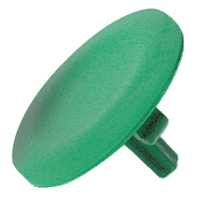 Колпачок толкателя для кнопки 22 мм зеленый
