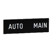 Маркировка AUTO-MAIN 8х27мм для держателя маркировки 30х40мм