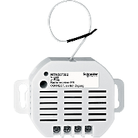 CONNECT radio receiver, flush-mounted, 2-gang switch