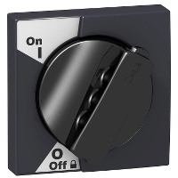 Поворотная рукоятка черная с передаточным механизмом для iC60, iC60+Vigi