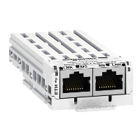 Ethernet/IP, ModbusTCP, MultiDrive-Link communication module - 2RJ 45