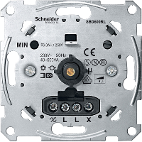 Механизм поворотного светорегулятора с индикатором нагрузки 600ВА