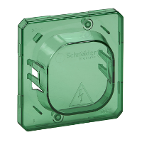 Крышка для защиты выключателя и розетки от загрязнения зеленый
