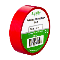 Thorsman - insulation tape - 19 mm x 20 m - red - set of 8