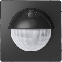 ARGUS 180 flush-mounted sensor module with switch, anthracite, System Design