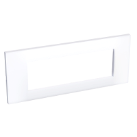 Altira - cover frame - 3 inserts 1 gang horizontal - polar white