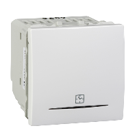 Unica - time delay switch - 230V AC - 2 m - white
