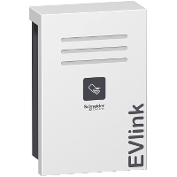EVlink PARKING Wall Mounted 22KW 1xT2 With Shutter RFID EV CHARGING STATION