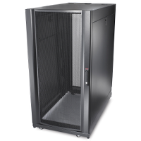 Шкаф NetShelter SX 24U, ширина 600 мм, глубина 1070 мм, черные боковые панели