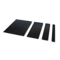Комплект панелей-заглушек (высотой 1U, 2U, 4U, 8U), черные