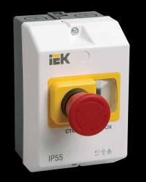 Защитная оболочка с кнопкой 'Стоп' IP54 ИЭК