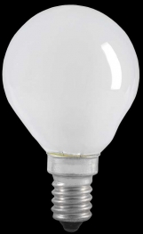 Лампа накаливания G45 шар матов. 40Вт E14 IEK
