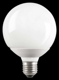 Лампа энергосберегающая шар КЭЛ-G Е27 9Вт 2700К ИЭК