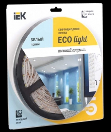 Лента LED 5м блистер LSR-3528W60-4.8-IP65-12V IEK-eco