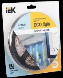 Лента LED 5м блистер LSR-3528W60-4.8-IP20-12V IEK-eco