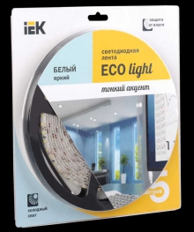 Лента LED 5м блистер LSR-3528W120-9.6-IP65-12V IEK-eco