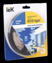 Лента LED 5м блистер LSR-3528B60-4.8-IP20-12V IEK-eco