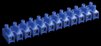Зажим винтовой ЗВИ-5 н/г 1,5-4,0мм2 (2 шт/блистер) ИЭК синие